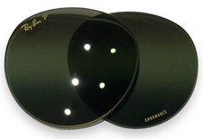 Ray Ban RB3637 Chromance Polarized Dark Green Gradient Replacement Lenses 53mm