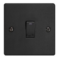 Varilight Essential Matt Black Range - Black Inserts & Switches