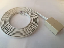 IOPTRON 6 PIN FOR ZEQ25 TELESCOPE HAND CONTROLLER EXTENSION CABLE