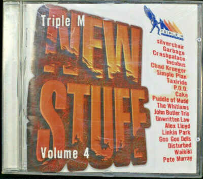  Triple M New Stuff (Volume 4) - Silverchair, Incubus, CrashPalace CD  (C28)