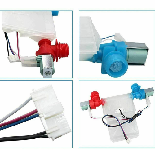 Washer Water Inlet Valve for Amana NTW4630YQ0 NTW4601BQ1 NTW4600YQ0