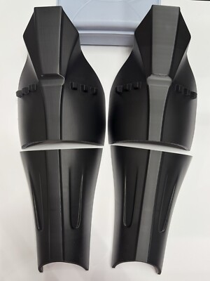 Darth Vader Schienbein Rüstung | Shin Armor Star Wars | 3D Cosplay Prop DIY Kit