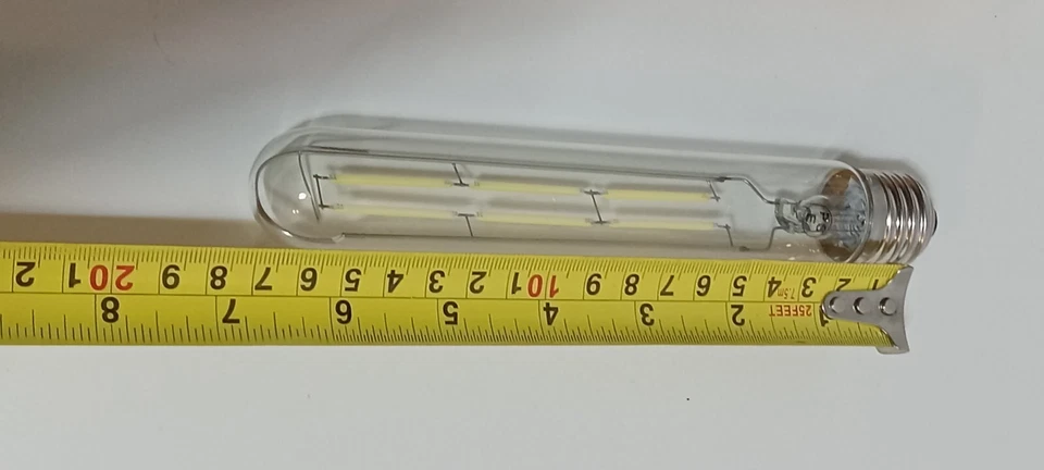 Feit Electric 68614-BP40T6 1/2/SU/LED Tubular Style Antique Filament LED... - Image 4 of 4