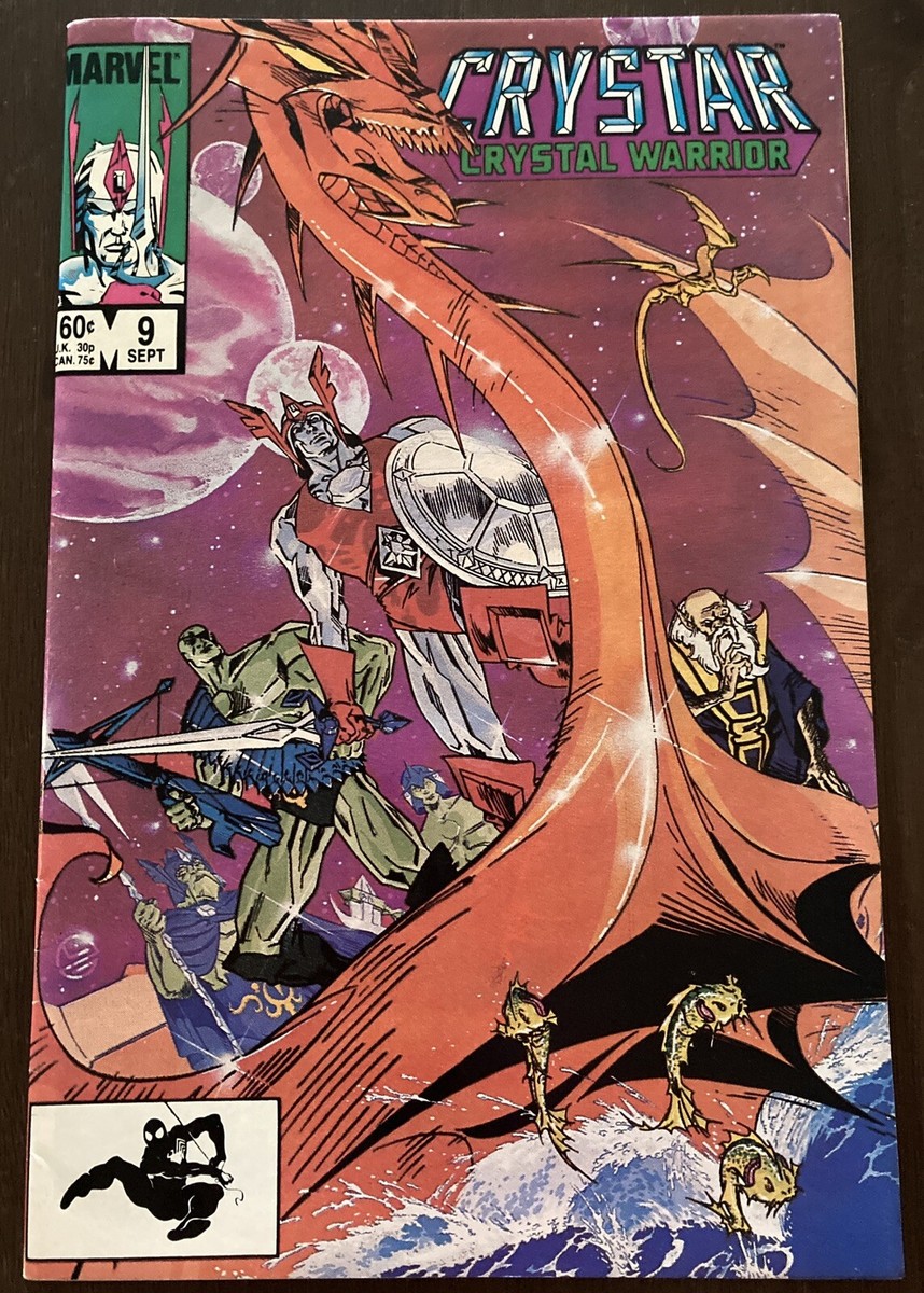 Saga of Crystar Crystal Warrior #9 NM Michael Golden Cover 1984