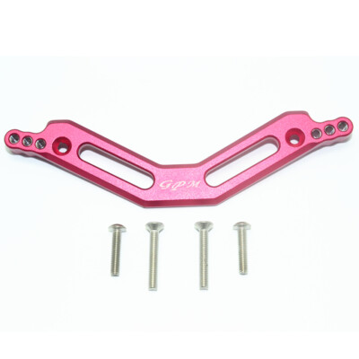 GPM Racing Alum Rear Damper Mount Red : Granite 4X4 Mega Monster Trck