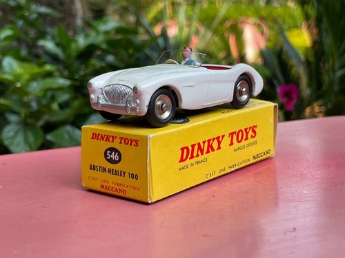 DINKY TOYS 546 AUSTIN HEALEY 100 proche du neuf boite d'origine near mint in Box - Imagen 10 de 15