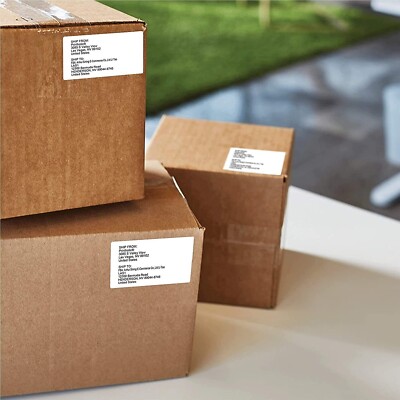 DYMO Direct Thermal Shipping Labels - 2 Rolls, 2-1/8 X 4", White, 240 Labels/Roll