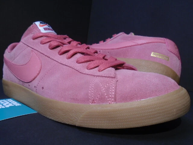 NIKE DUNK BLAZER LOW GT QS SB SUPREME DESERT BLOOM PINK BRUIN 716890 669 11.5