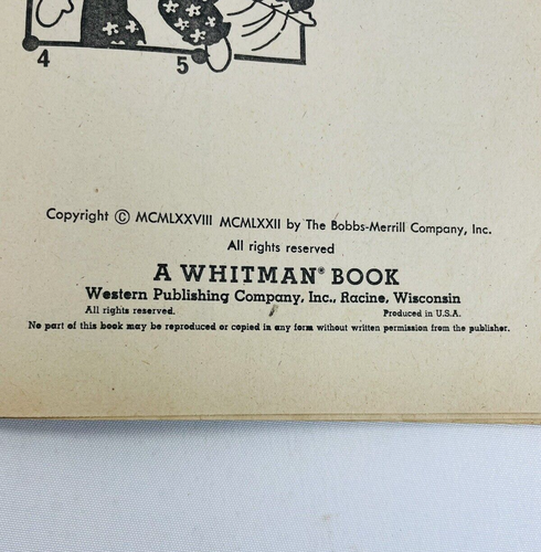 Vintage 1978 Whitman Raggedy And Andy Coloring Activity Book - Imagen 4 de 12