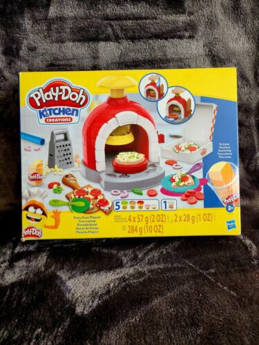 New Play-Doh Kitchen Creations Pizza Oven Playset Play Food Toy for Kids - Picture 1 of 3