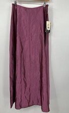 Scott McClintock Skirt Sz 12 Iridescent Purple Gunne Sax Millenium Y2K