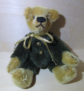 Becky-039-s-Animals-Scrooge-Teddy-Bear-Handmade-Artist-Mohair-Vintage-Jointed-Rare