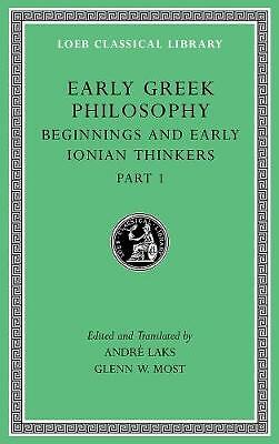 Early Greek Philosophy: Volume II by Not Available (Hardcover, 2016)