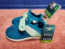 Speedo Shore Explore Water Shoes Girls Swim Shoes Green Size S 5-6 Kids NWT