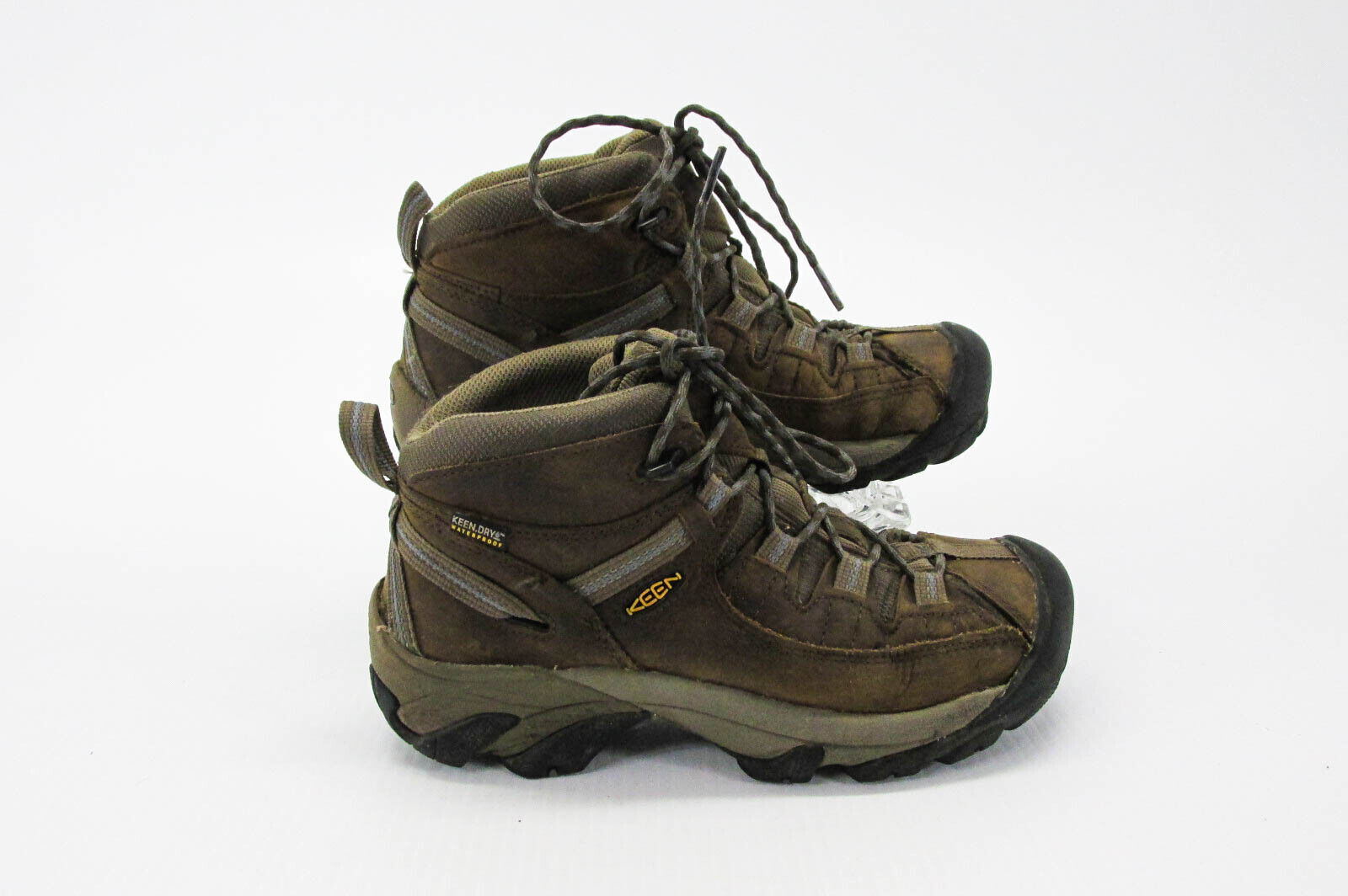 Scarpe da donna Keen Targhee II taglia media 8 5 escursionismo sneaker sportive usate ottime condizioni