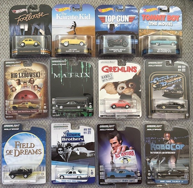 Movie Diecast Cars 1:64 Greenlight and Hot Wheels - You Choose! | eBay