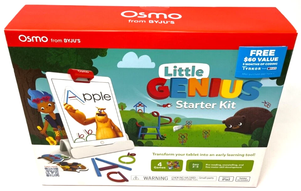 Osmo Byju's Little Genius Starter Kit Sealed Designed for iPad Ages 3-5 Learning - Image 2 of 3
