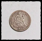 1890-P   Seated Liberty Dime Original Sharp VF  #23C93