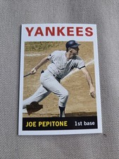 Joe Pepitone 2005 Topps All-Time Fan Favorites #18 New York Yankees
