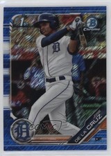 2019 Bowman Chrome Prospects Blue Shimmer Refractor 138/150 Jose De La Cruz 6o3