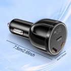 PD30W Car Charger with 3 USB Ports Fast Charging Adapter for Vehicle Power