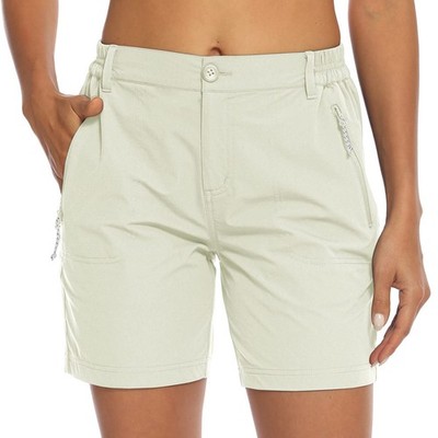 Women's Hiking Shorts Quick Dry Stretch Water Resistant Lightweight Outdoor Z...