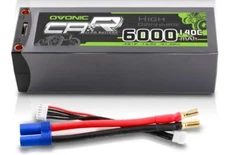 Ovonic 15.2v LiHV 4s 6000mAH 140c Hardcase LiPo Battery