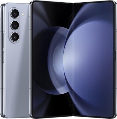 Fully Carrier Unlocked   Samsung Galaxy Z Fold5 F946U 256GB Icy Blue - FLAWLESS
