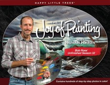 The Joy Of Painting With Nicholas Hankins Series 32 Book-Bob Ross' Unfinished Se