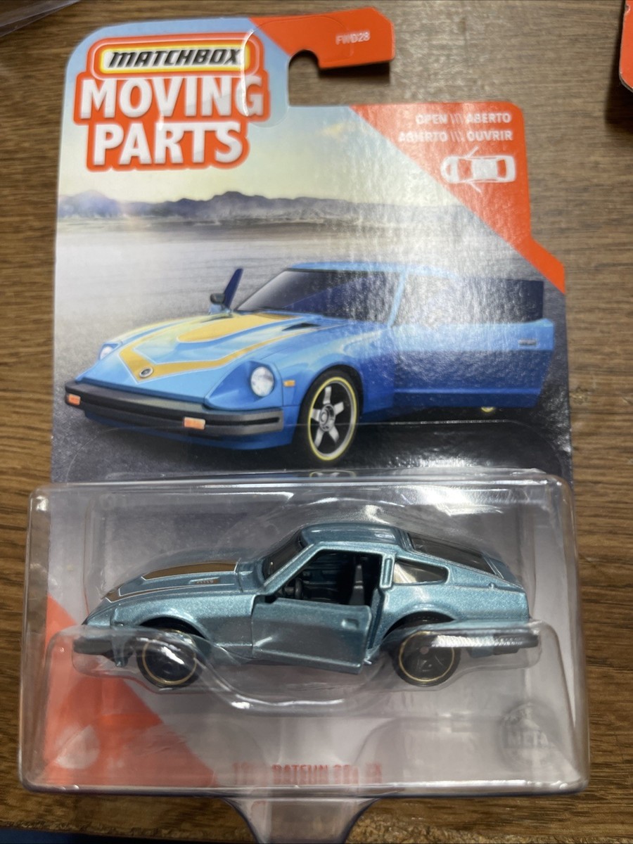 Matchbox Moving Parts 1982 Datsun 280 ZX Blue Opening Doors 280ZX
