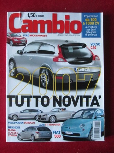 GETRIEBE 8 2006 VOLKSWAGEN SCIROCCO AUDI TT ROADSTER FIAT 500 VOLVO C30 [P48]