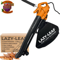 Leaf Blower and Vacuum Electric Garden Leaf Collector Mulcher Lightweight UK