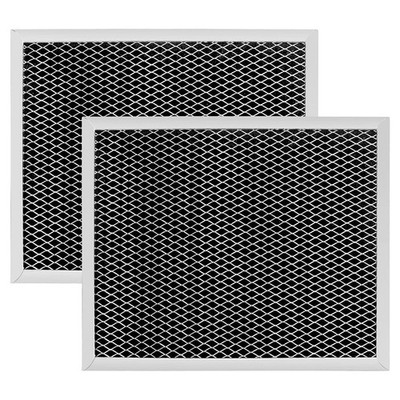 2X(Ersatzfilter 10,5 ''X 8,75'' für Den Herd -Lüfter -Lüfter -Kapuzefilter A3Q1)