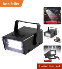 Mini LED Strobe Light White Color with 24 Super Bright LED Variable Speed Con...