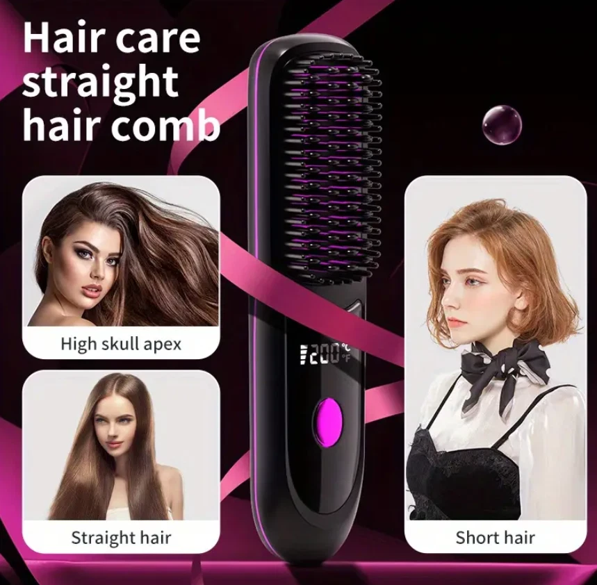 New USB-C Rechargeable Straightener, Fast & Seat Charging Modes - Image 2 of 4