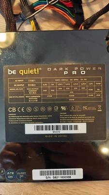 be quiet! Dark Power Pro P7 550W PC-Netzteil (BQT P7-Pro-550W)