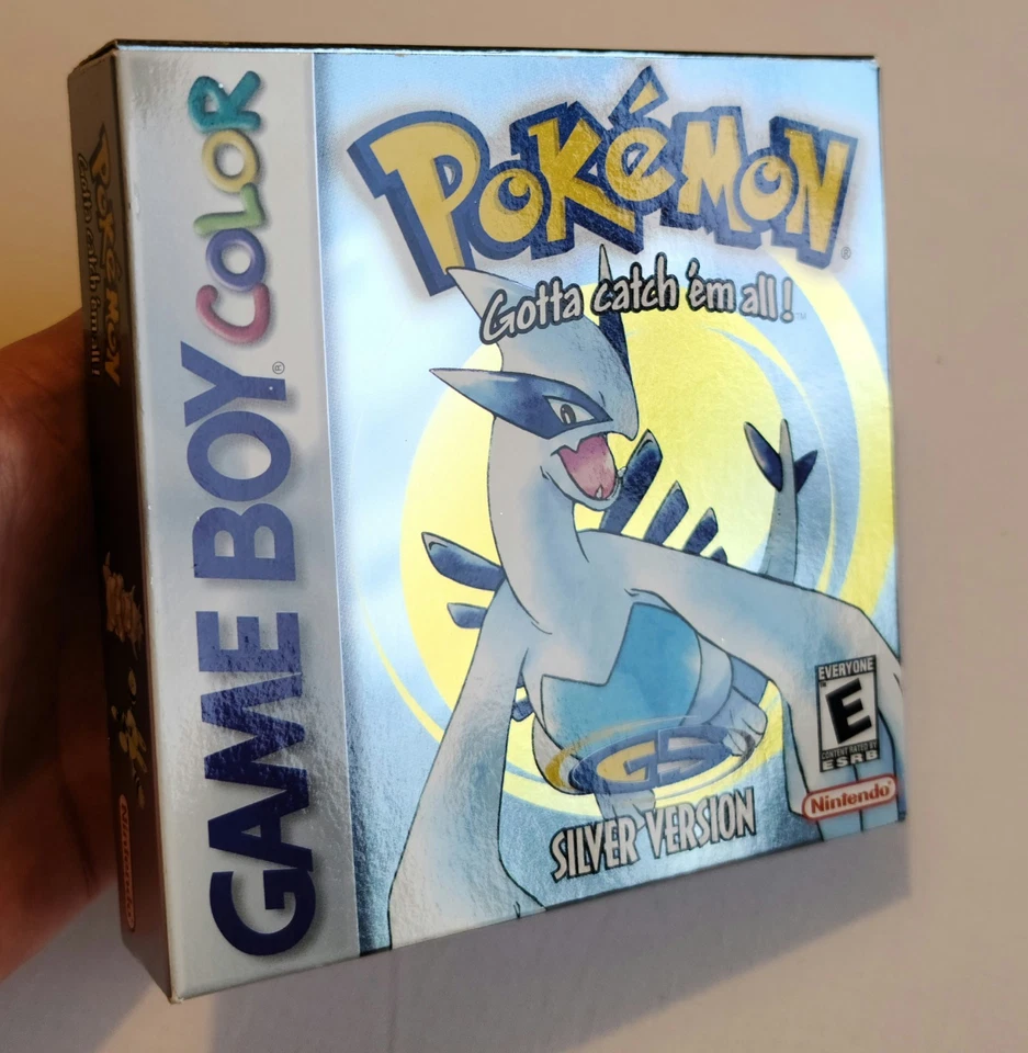 Pokemon Silver Boxed NTSC USA Nintendo Game Boy Color New Battery Genuine VGC - Image 4 of 4