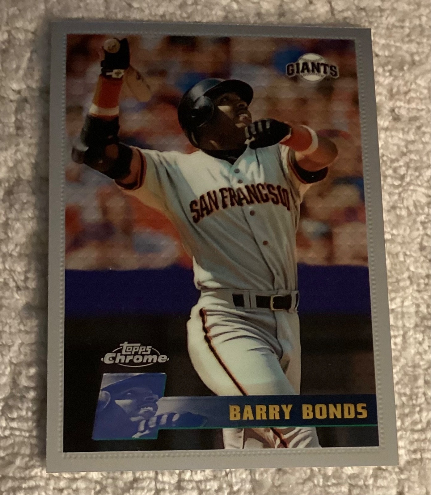 1996 Topps Chrome Barry Bonds #119 SF Giants-Pirates