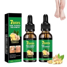 7-Day Toenail Fungus Treatment 2 Pack Extra Repair for Discolored Nails 30MLx2