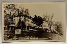 RPPC Missionary Training Institute, Nyack, New York NY Vintage Photo Postcard