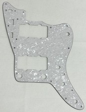 White Pearl 4-Ply For Fit Japan Jazzmaster P90 Style Guitar Pickguard