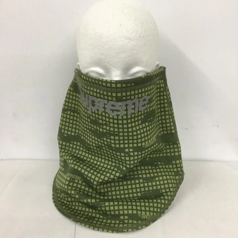 Supreme Windstopper Guêtre Cou Kaki Occasion Masque Visage Hiver Accessoires