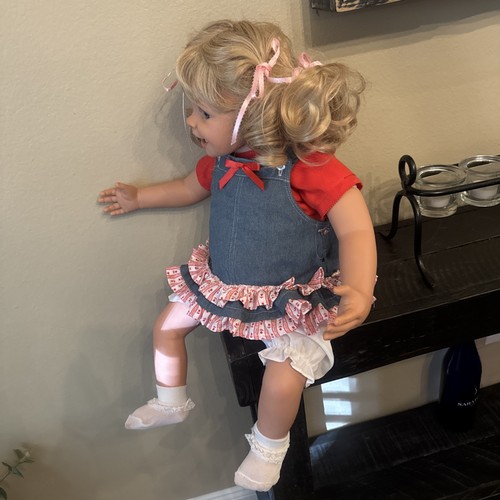 Ashton Drake Monika Gerdes "Lea And The Summer" Lifelike 24” Child Doll - Picture 5 of 11