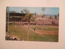 St Petersburg Florida Postcard Al Lang Field Winter Home Major League Basebal FL