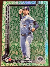 Topps 2025 Series 1 Kevin Gausman Green Parallel #88 Toronto Blue Jays Baseball