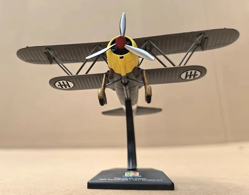 Modellino militare pressofuso 1:72 collezione italiana FIAT CR.42 Falco... - Immagine 4 di 4