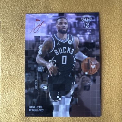 Topps 2026 Signature Class After Image Damian Lillard Milwaukee Bucks AF-25