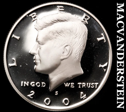 2004-S Silver Kennedy Half Dollar - Choice Gem Proof  Lustrous  #i1406