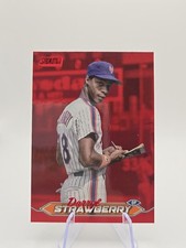 2024 Topps Stadium Club - Darryl Strawberry #148 Red Foil