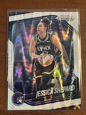 2025 Panini Prizm WNBA - Jessica Shepard #137 White Seismic Prizm